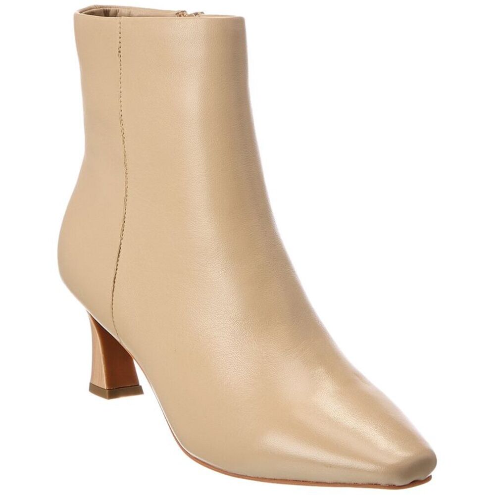 Sanctuary Sleek Leather Bootie, Brown